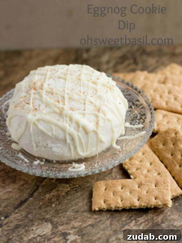 Eggnog Poke Cake 6 Creamy Eggnog Dip, perfect for holiday parties