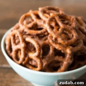Effortless Sweet & Salty Pretzel Treats 2 Candied pretzels ohsweetbasil.com