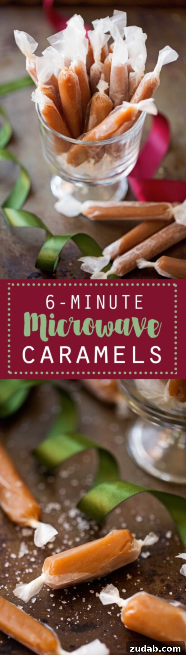 6 minute microwave caramels are my new favorite thing! ohsweetbasil.com
