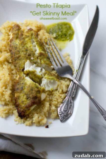 Crispy Macadamia Mahi Mahi 3 Healthy pesto tilapia recipe