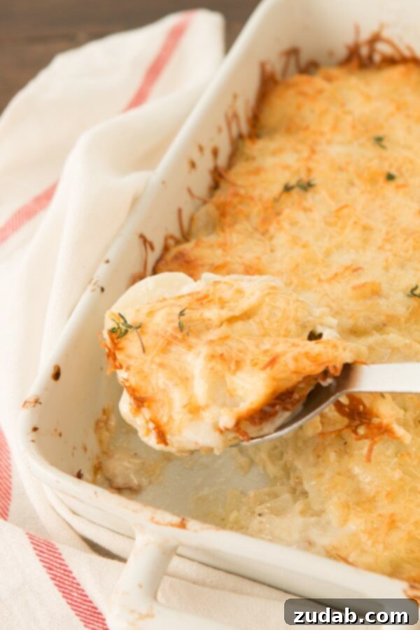 Do not even try to tell me you don't like potatoes especially when they are cheesy like these smoked gruyere scalloped potatoes with leeks! Do not even try to tell me you don't like potatoes especially when they are cheesy like these smoked gruyere scalloped potatoes with leeks!