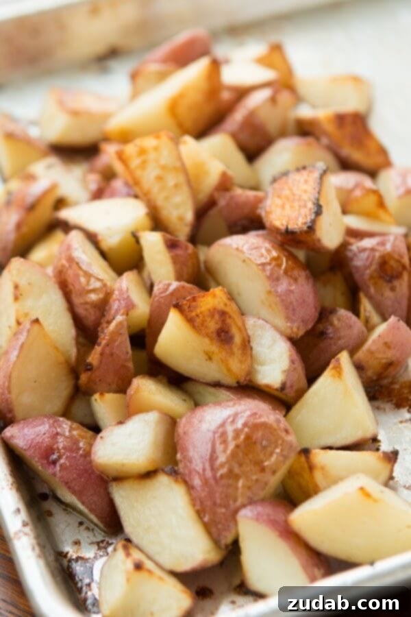 Fireside Gruyere & Leek Potato Bake 3 Our favorite honey roasted potatoes ohsweetbasil.com