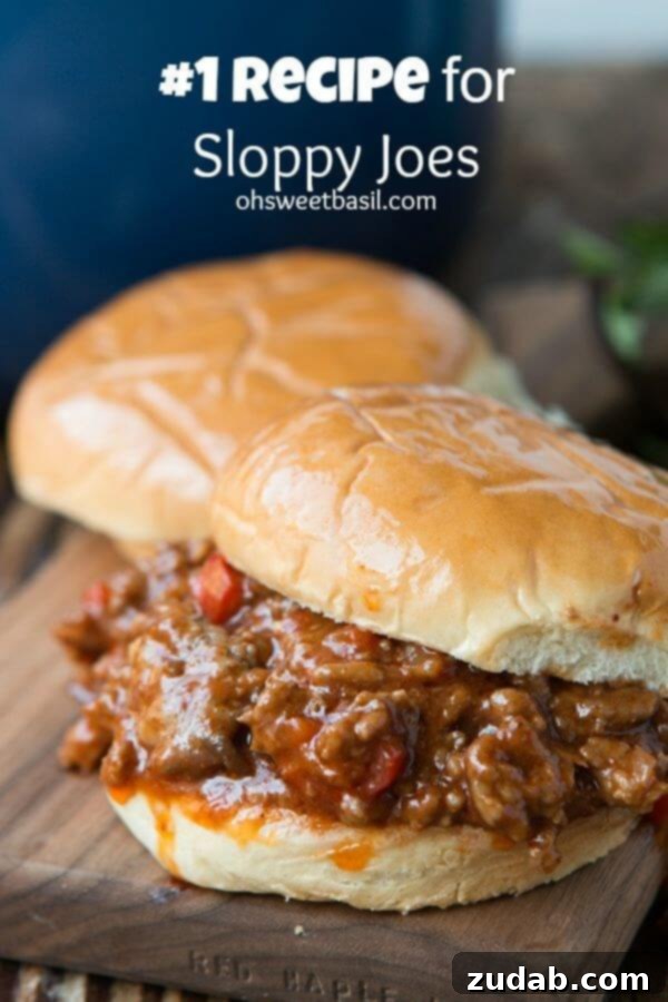 Heirloom Basil Delights 9 The Best Sloppy Joes recipe, a classic comfort food elevated with rich, savory flavors that everyone loves.