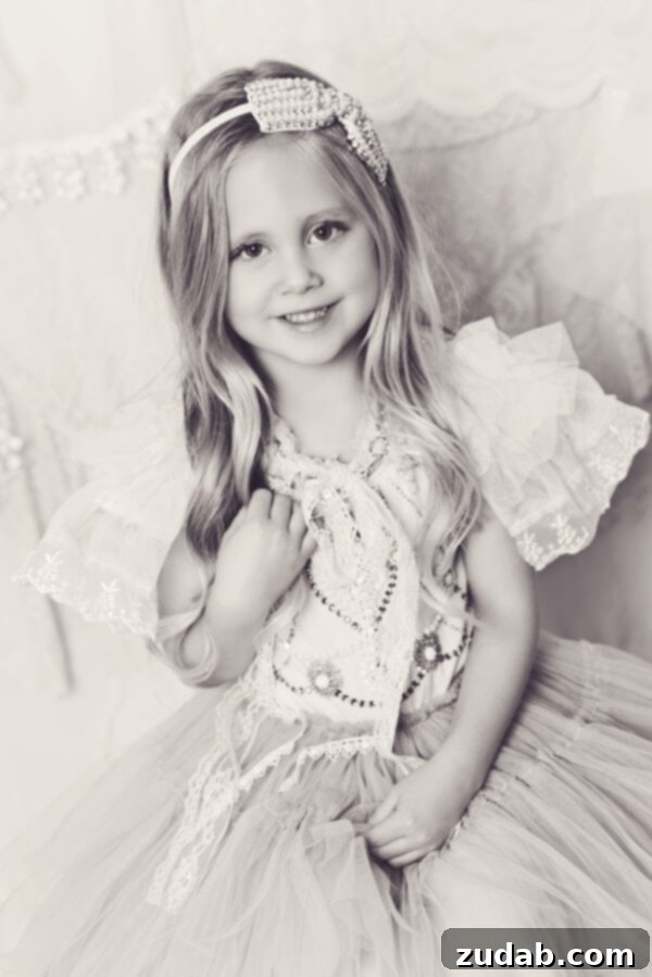Our Triple Blessing 9 Our energetic five-year-old daughter captured in a joyful moment