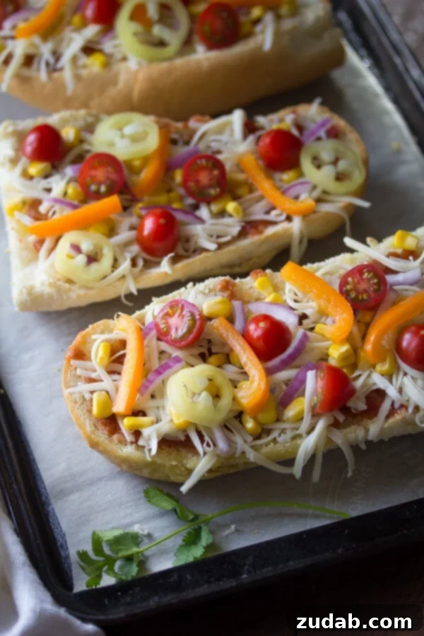 Quick and Easy Santa Fe French Bread Pizza Recipe, perfect for a weeknight dinner ready in under 30 minutes!