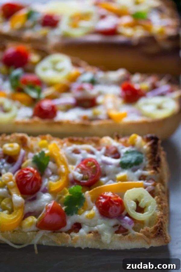 Delicious Santa Fe French Bread Pizza, a perfect quick dinner idea for busy weeknights.