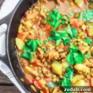 One-Pot Vegetable and Lentil Recipe. A vibrant, flavor-packed vegetable and lentils dinner made Mediterranean-style. Ready in less than one hour!