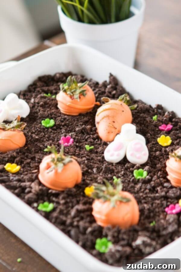 No-Bake Chocolate Oreo Bunny Garden Dessert: Easy Easter Recipe A delightful No-Bake Chocolate Oreo Bunny Garden Dessert for Easter, perfect for kids
