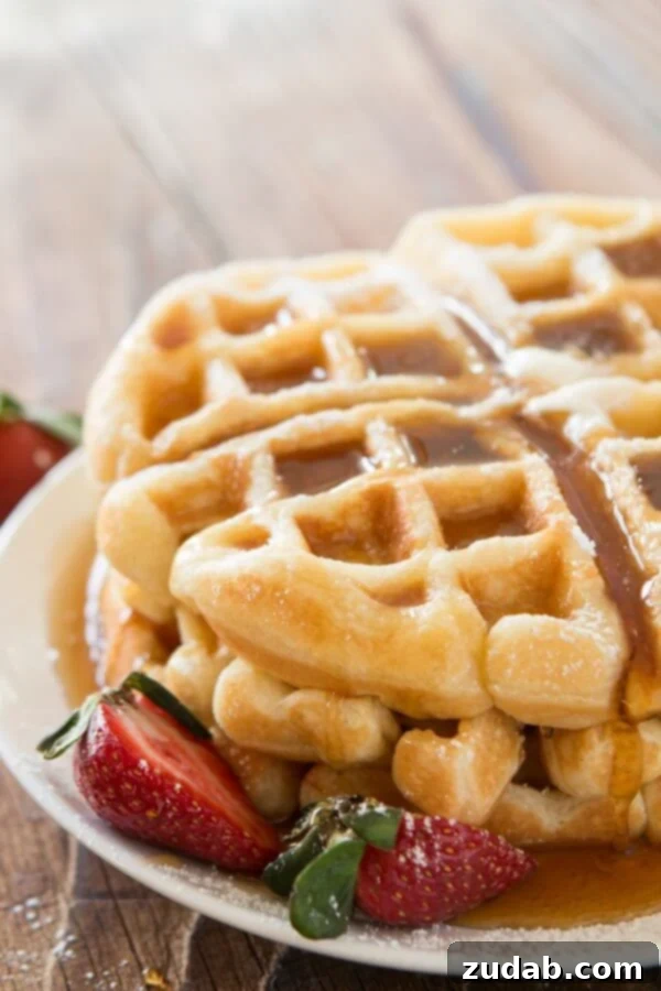 Buttermilk Waffle Ingredients Discover the secrets behind our perfectly textured and flavored buttermilk waffles.