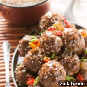 These sweet and sour meatballs are perfect for dinner or an appetizer for football parties. They can be baked in the oven or slow cooker! crock pot, insta-pot