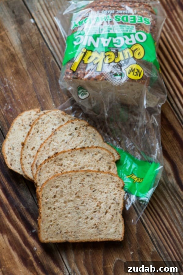Beyond Basic: 6 Epic Avocado Toast Ideas 3 Quality organic bread for delicious avocado toast.