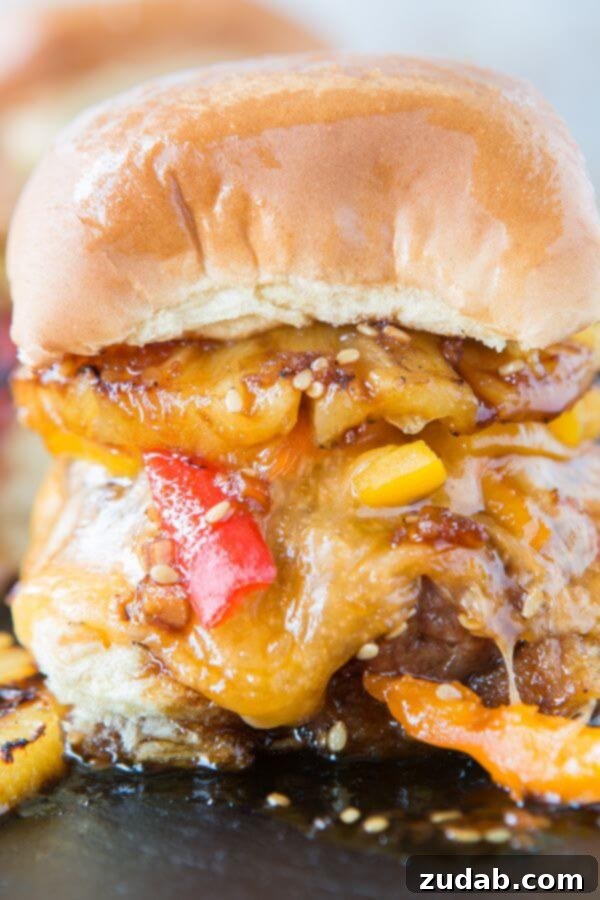 Just wait until that teriyaki sauce is dripping down your fingers as you bite into these Hawaiian Turkey Burgers Sliders! Just wait until that teriyaki sauce is dripping down your fingers as you bite into these Hawaiian Turkey Burgers Sliders! ohsweetbasil.com