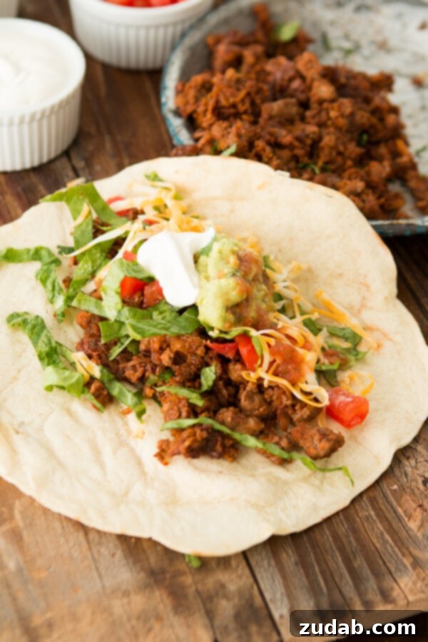 Smoky Poblano Beef Tacos 4 Baked Spaghetti Tacos - a fun, kid-friendly taco fusion