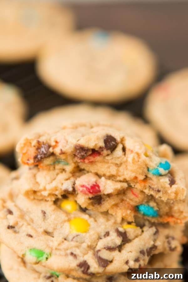 M and M Shortbread Delights 5 The best Peanut Butter M&M Cookies recipe for a chewy, nutty, and colorful cookie.
