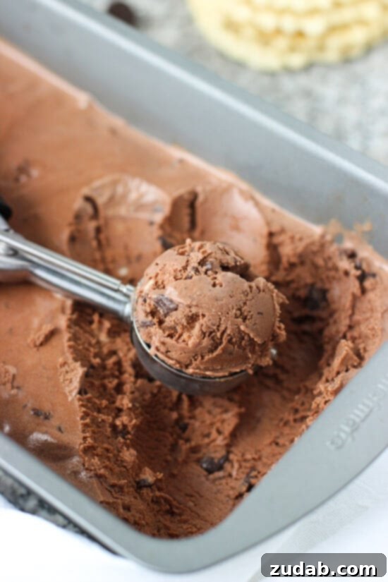 No-Bake Cookie Crumb Ice Cream Pie 5 Double Chocolate Mint Chip Ice Cream homemade recipe