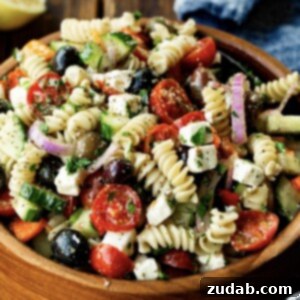 Greek Isles Pasta Salad 8 img 21055 7
