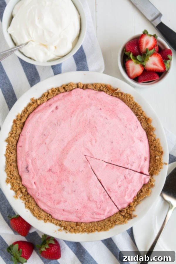 Let’s cool down this summer with a slice of this sweet, simple, and refreshing Strawberry Icebox Pie and relax all day long! Let's cool down this summer with a slice of this sweet, simple, and refreshing Strawberry Icebox Pie and relax all day long!