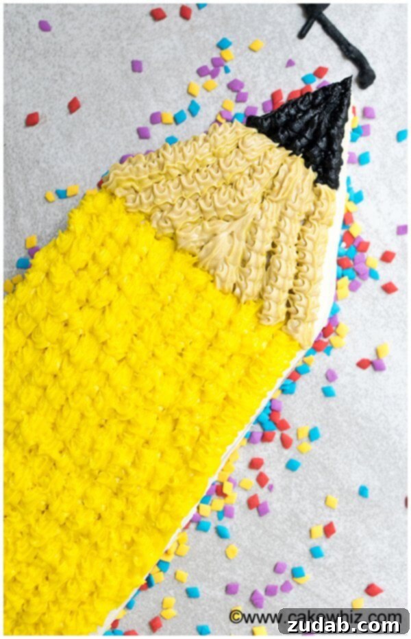 Playful Chocolate Starfish Bites 3 Back to school pencil cake tutorial, a fun themed dessert for kids.