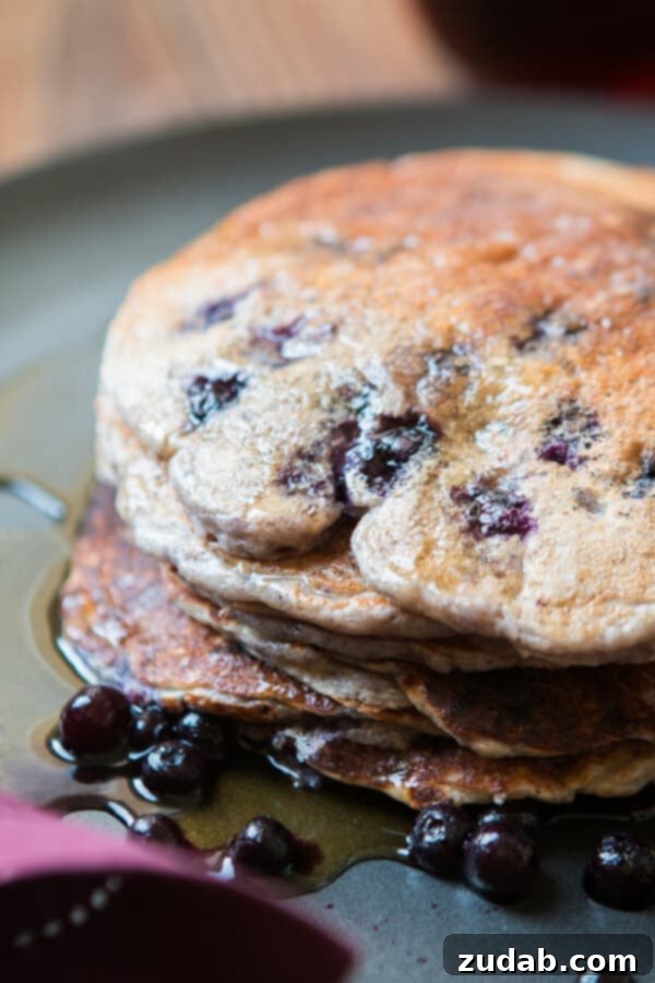 Sometimes you just need a big pile of pancakes and these healthy wild blueberry cottage cheese pancakes will fill your belly but not your waistline. gluten-free Sometimes you just need a big pile of pancakes and these healthy wild blueberry cottage cheese pancakes will fill your belly but not your waistline. gluten-free