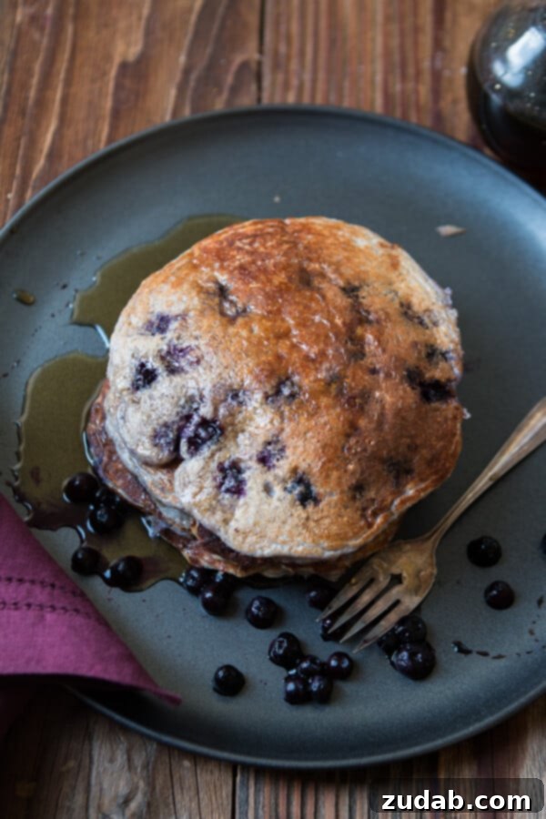 Sometimes you just need a big pile of pancakes and these healthy wild blueberry cottage cheese pancakes will fill your belly but not your waistline. gluten-free Sometimes you just need a big pile of pancakes and these healthy wild blueberry cottage cheese pancakes will fill your belly but not your waistline. gluten-free
