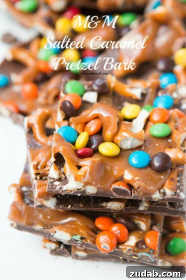Delicious Chocolate Blueberry Quinoa Bark 4 Try our M&M Salted Caramel Pretzel Bark, another fantastic dark chocolate snack that's truly addictive. ohsweetbasil.com
