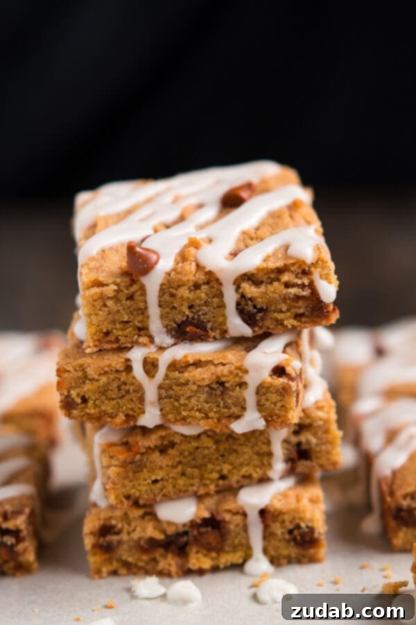 Enjoy fall with all its beautiful leaves, cool crisp air, and yummy treats like these chewy Cinnamon Pumpkin Cookie Bars. Enjoy fall with all its beautiful leaves, cool crisp air, and yummy treats like these chewy Cinnamon Pumpkin Cookie Bars.
