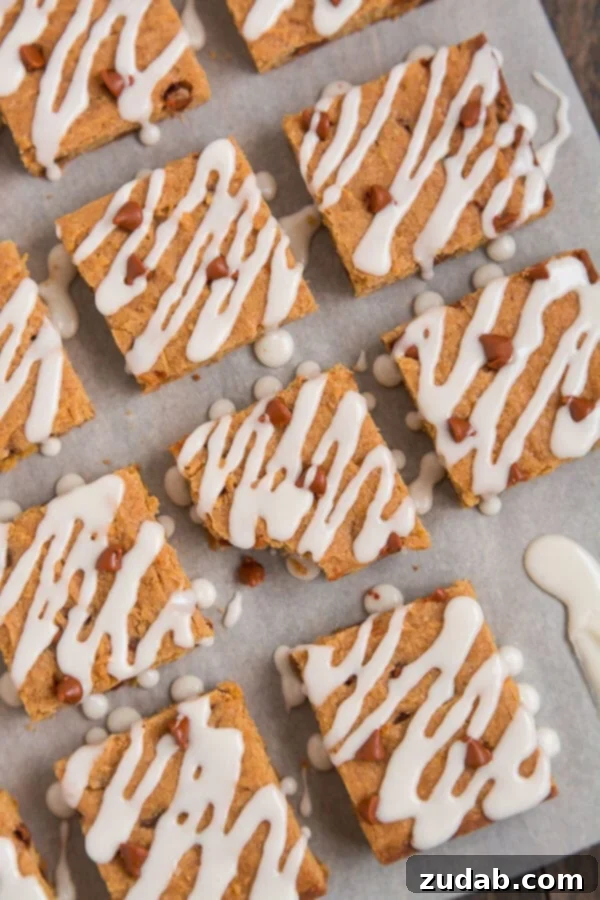 Enjoy fall with all its beautiful leaves, cool crisp air, and yummy treats like these chewy Cinnamon Pumpkin Cookie Bars. Enjoy fall with all its beautiful leaves, cool crisp air, and yummy treats like these chewy Cinnamon Pumpkin Cookie Bars.