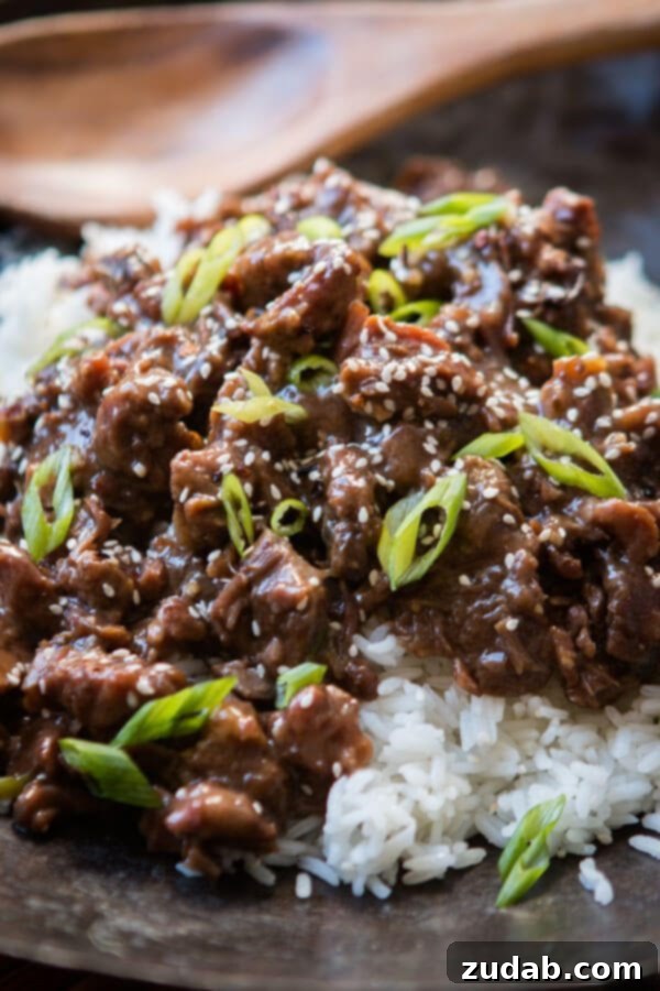 Delicious Slow Cooker Korean BBQ Beef: A Taste of Damn Delicious Cookbook
