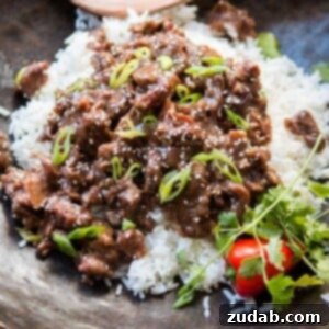 Tender and Flavorful Slow Cooker Korean BBQ Beef, a perfect family meal.