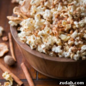 We've heard you loud and clear, you want a yummy treat or snack that isn't pumpkin. This easy apple pie popcorn is exactly what you're looking for. ohsweetbasil.com