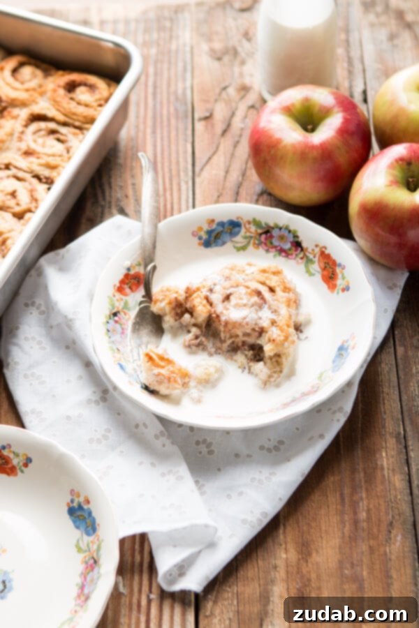 Rustic Orchard Apple Swirls 14 Heirloom apple rolls are one of my favorite recipes and it's been passed down through our family for over 200 years!