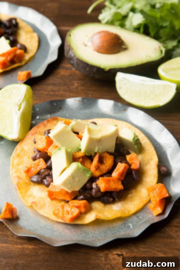 Roasted Root Medley 7 Easy, quick and delicious vegetarian tostadas recipe by ohsweetbasil.com
