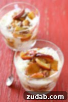 Sweet Skillet Apples 7 Delicious caramel apple ice cream sundae with whipped cream and a cherry on top.