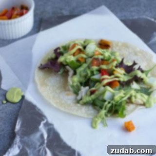 Honey Avocado Wrap, served with its creamy Honey Avocado Dressing.