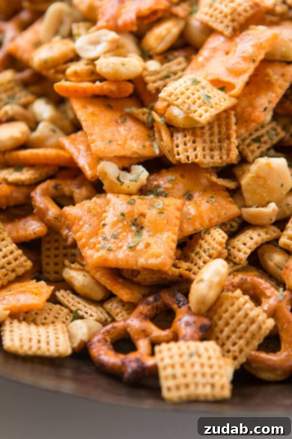 The 10 Recipes That Defined 2016 7 Addictive and easy Slow Cooker Ranch Chex Mix, a perfect salty snack for parties and gatherings.
