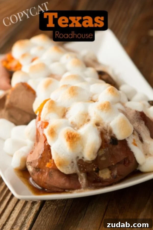 The 10 Recipes That Defined 2016 8 A perfect copycat recipe of the famous Texas Roadhouse Loaded Sweet Potato with cinnamon butter, caramel, and marshmallows.