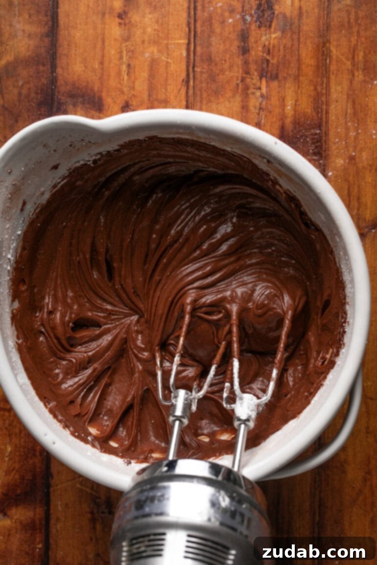Gooey Chocolate Marshmallow Bites 17 Smooth chocolate cream cheese frosting