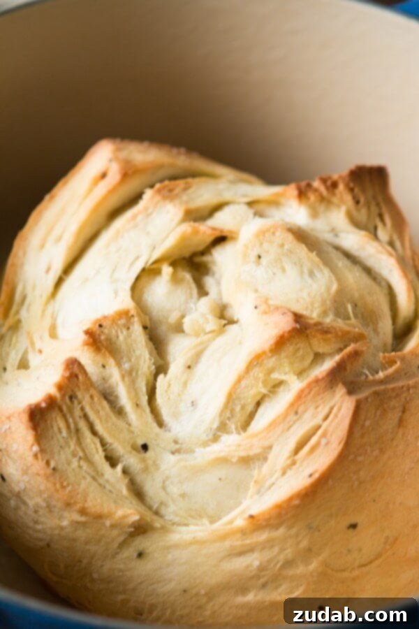 Unwrapping My 2017 Favorites 6 Dutch oven bread blossom! So, so good! ohsweetbasil.com