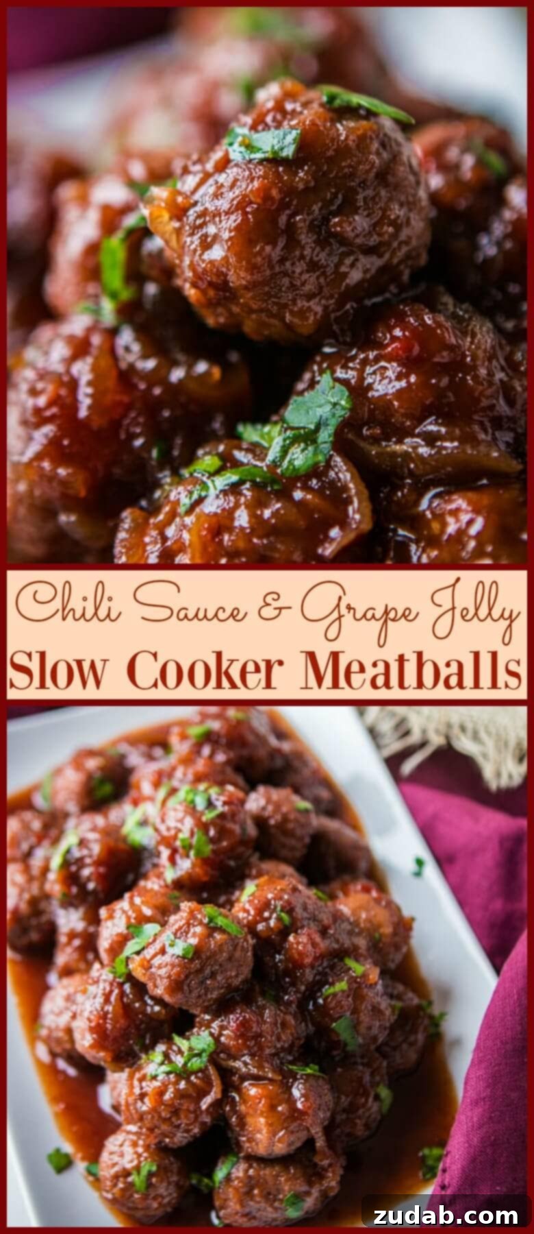 Irresistible Sweet Heat Meatballs 3 chili sauce and grape jelly meatballs recipe