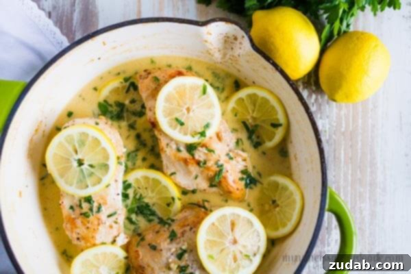 Serving Suggestion: Roasted Asparagus A vibrant side dish of roasted asparagus, perfect for pairing with creamy lemon garlic chicken