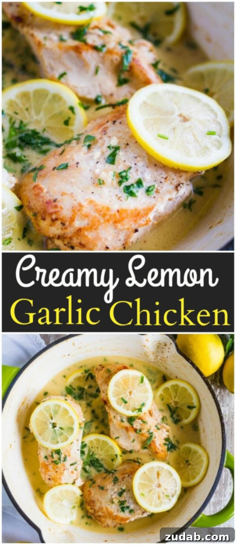 Step-by-Step: One Pan Creamy Lemon Garlic Chicken A comprehensive guide to preparing creamy lemon garlic chicken in one pan