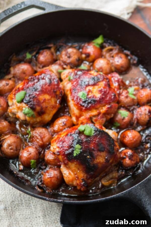 How I love easy, one skillet bbq chicken and potatoes for a make ahead dinner. Roasted potatoes, tender caramelized onions with the chicken, it's fantastic! How I love easy, one skillet bbq chicken and potatoes for a make ahead dinner. Roasted potatoes, tender caramelized onions with the chicken, it's fantastic! ohsweetbasil.com