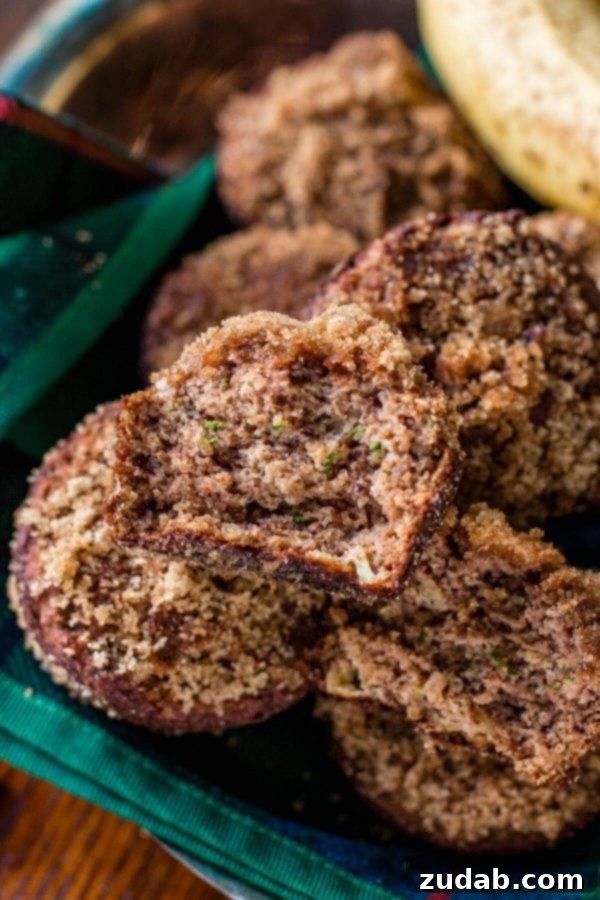 Soft and moist Brown Sugar Grain-Free Zucchini Muffins, an organic and grain-free breakfast solution. Deliciously moist Brown Sugar Grain-Free Zucchini Muffins, a perfect organic and gluten-free breakfast idea from Oh Sweet Basil.