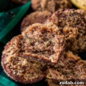 Moist Grain-Free Zucchini Muffins Sweetened with Brown Sugar 3 Soft and moist Brown Sugar Grain-Free Zucchini Muffins, an organic and grain-free breakfast solution.