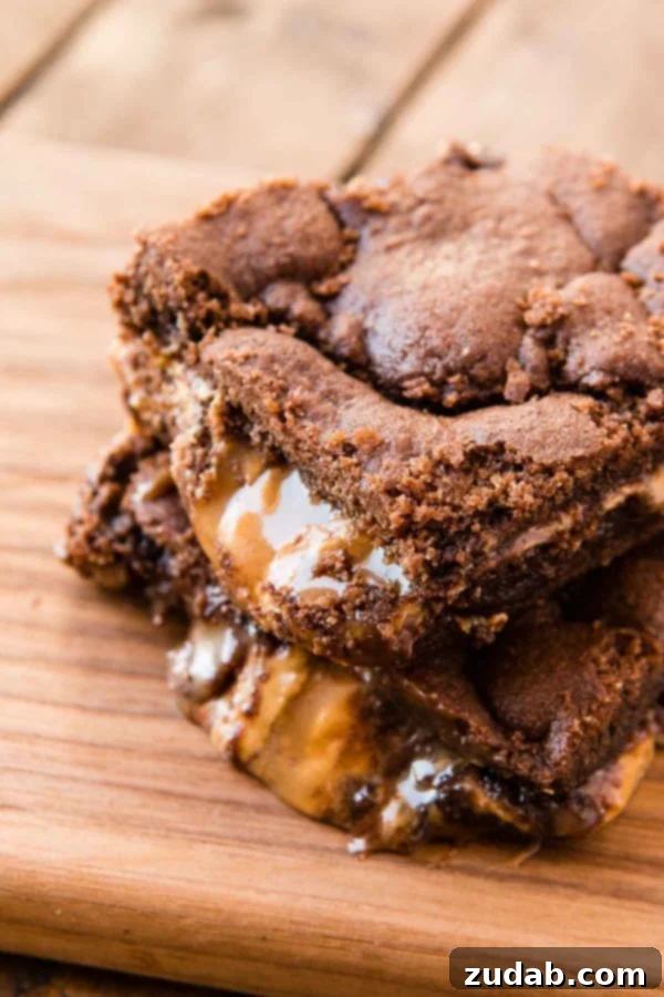 So you think you love Knock You Naked Brownies, also known as Caramel Brownies? Just wait until you try these Peanut Butter Caramel Brownies! So you think you love Knock You Naked Brownies, also known as Caramel Brownies? Just wait until you try these Peanut Butter Caramel Brownies!