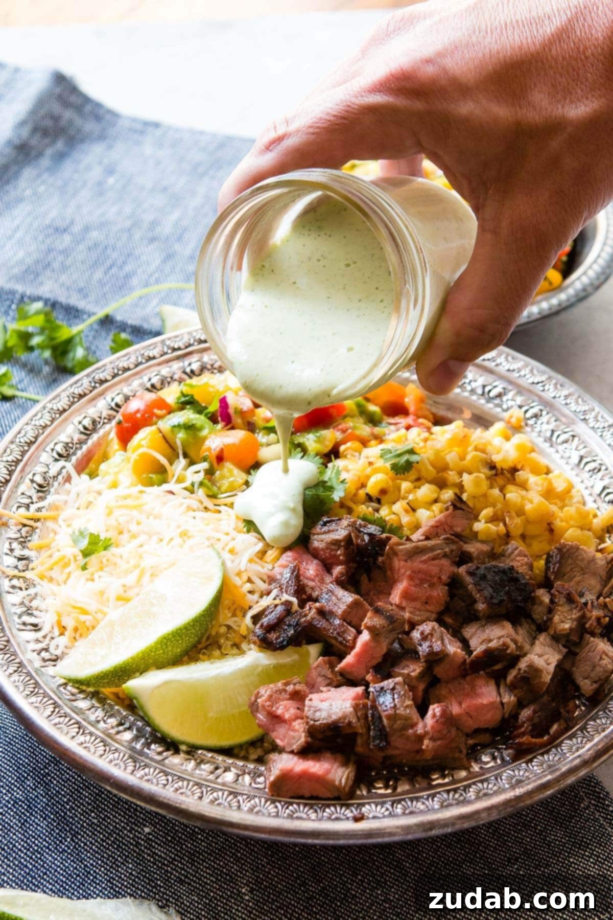 Easy Grilled Steak Burrito Bowls are great for easy meal prep recipes full of corn, quinoa, a killer mango avocado salsa and more! Easy Grilled Steak Burrito Bowls are great for easy meal prep recipes full of corn, quinoa, a killer mango avocado salsa and more!