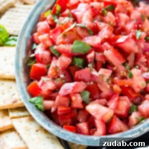 Perfect Classic Bruschetta Appetizer Recipe 2 It doesn't take traveling to Italy to know that the simple, classic bruschetta appetizer recipe is the perfect way to use summer tomatoes or impress holiday guests. ohsweetbasil.com