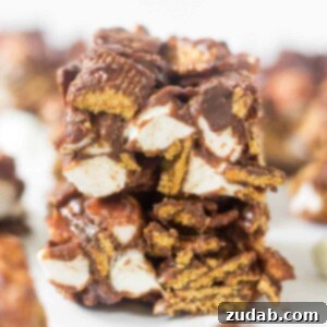 When you bite into one of these no bake s'mores bars you will instantly fall in love. They're made with marshmallows, milk chocolate, heavy cream and golden grahams. Just 4 easy ingredients to pull this summer dessert recipe off!