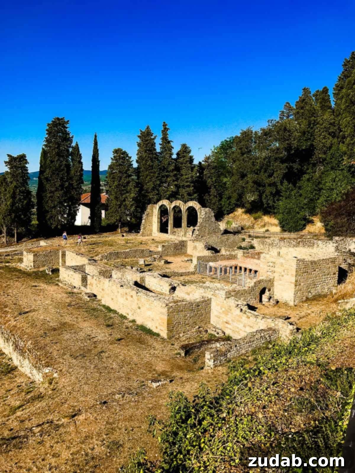 Your Definitive Florence Adventure 18 Roman baths and amphitheater in Fiesole, Italy