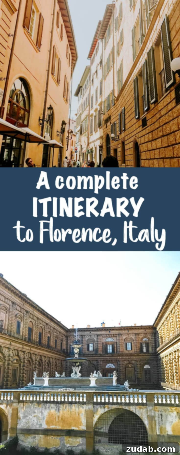 Your Definitive Florence Adventure 32 Save this post for a complete itinerary to Florence, Italy with food, tips and activities.